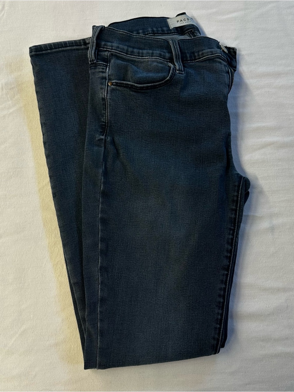 PacSun LA Denim Skinny Jeggings Dark Wash Blue Size 27 L Long